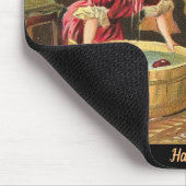Happy Halloween Retro Poster Mousepad (Ecke)
