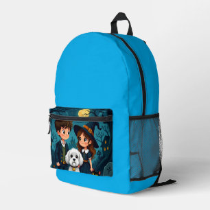 Happy Halloween-Rucksack Bedruckter Rucksack