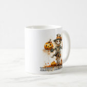 Happy Halloween | Rückstand im Herbst Kaffeetasse (VorderseiteRechts)