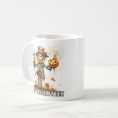 Happy Halloween | Rückstand im Herbst Kaffeetasse (Vorderseite Links)