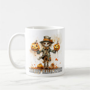 Happy Halloween Rückstand im Herbst Kaffeetasse