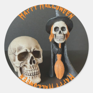 Happy Halloween Runder Aufkleber