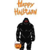 Happy Halloween Sasquatch Trick oder Behandlung T-Shirt