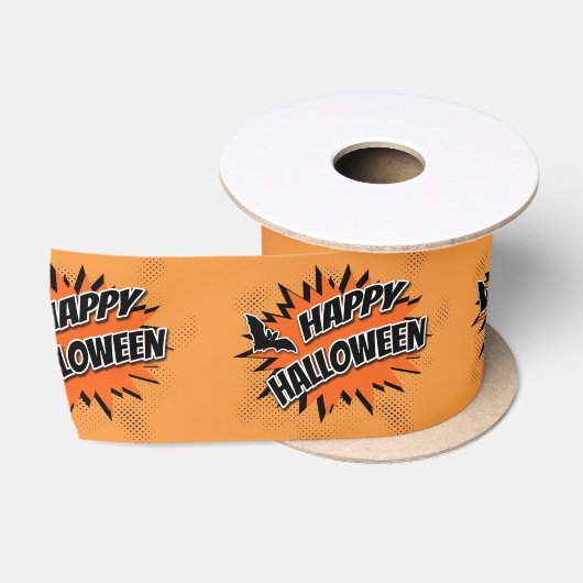 Happy Halloween Satinband (Spule)