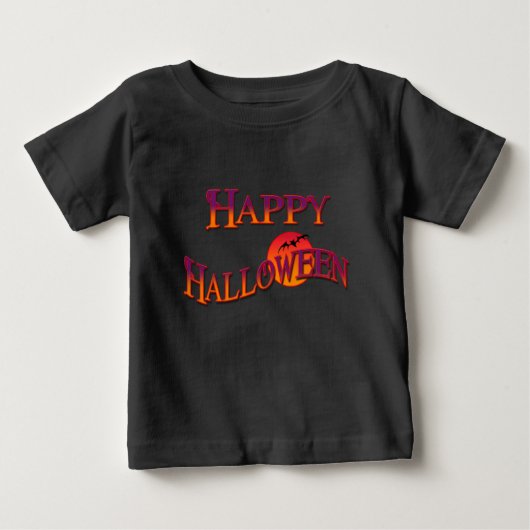 Happy Halloween Säugling TShirt (Vorderseite)