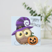 Happy Halloween Save The Date (Stehend Vorderseite)
