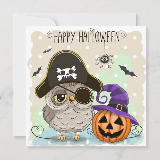 Happy Halloween Save The Date (Vorderseite)
