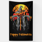 Happy Halloween Scarecrow Banner (Vertikal)