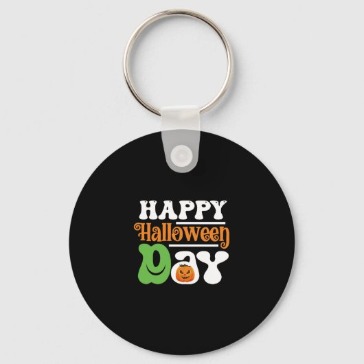 Happy Halloween Schlüsselanhänger (Vorderseite)