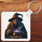 Happy Halloween Schlüsselanhänger (Rückseite)