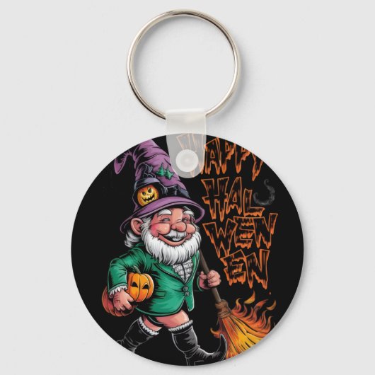 Happy Halloween Schlüsselanhänger (Vorderseite)