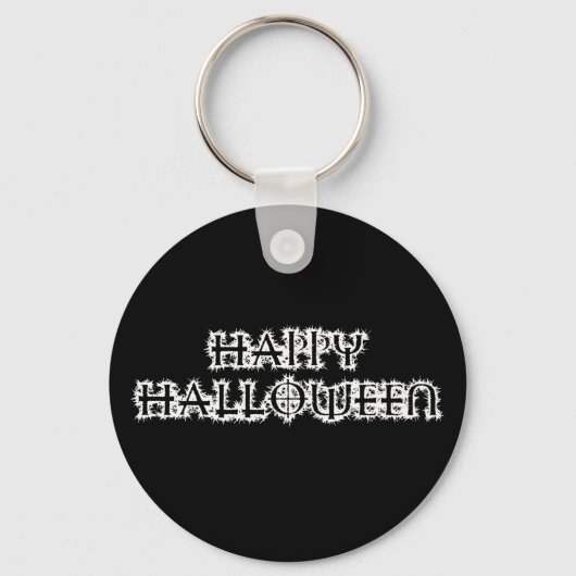 Happy Halloween Schlüsselanhänger (Vorderseite)