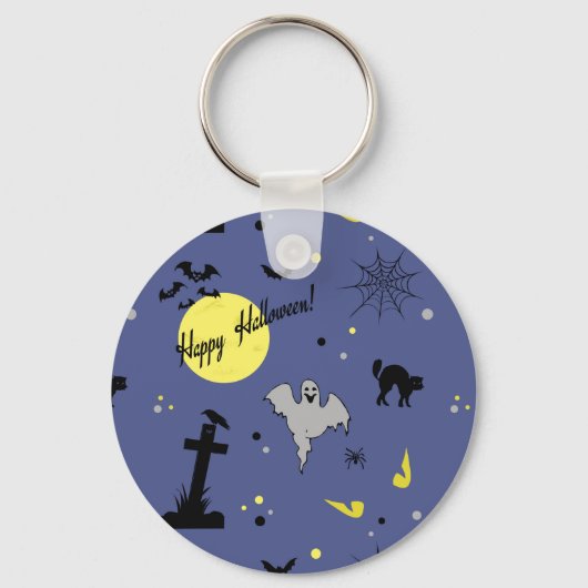 Happy Halloween Schlüsselanhänger (Vorderseite)