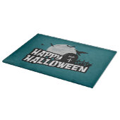 Happy Halloween Schneidebrett (Ecke)