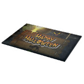 Happy Halloween Schneidebrett (Ecke)