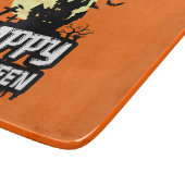 Happy Halloween Schneidebrett (Ecke)