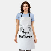 Happy Halloween Schürze (Getragen)