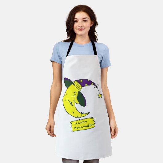 Happy Halloween Schürze (Getragen)