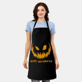 HAPPY HALLOWEEN SCHÜRZE (Getragen)