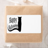 "HAPPY HALLOWEEN" SCHWARZE KATZE (Insitu)