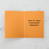 Happy Halloween Scrapbook Style Karte (Innenseite)