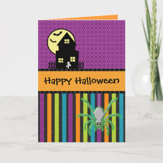 Happy Halloween Scrapbook Style Karte