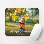 Happy Halloween Script Personalisiert Mousepad (Mit Mouse)