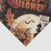 Happy Halloween Seidenpapier (Detail)