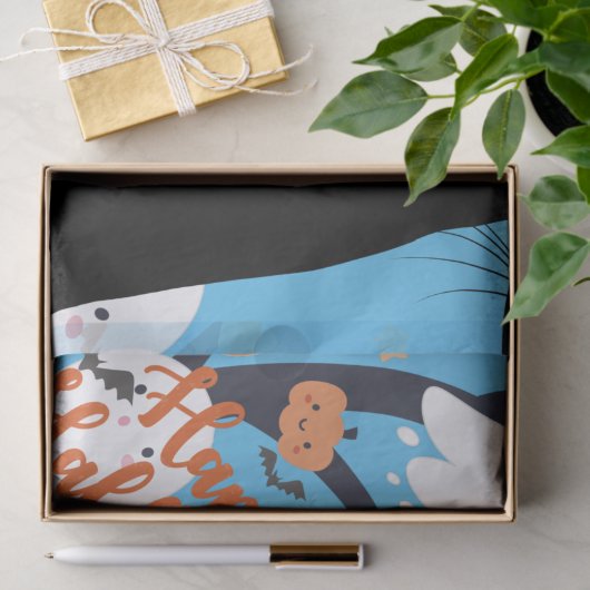 Happy Halloween Seidenpapier (Geschenk)