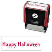 Happy Halloween Self Inking Rubber Stamp Permastempel (Beispiel)
