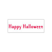 Happy Halloween Self Inking Rubber Stamp Permastempel (Design)