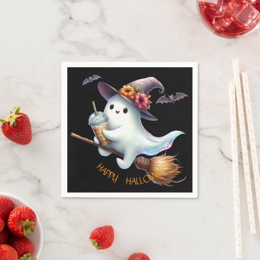 Happy Halloween Serviette (Beispiel)