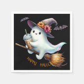Happy Halloween Serviette (Vorderseite)