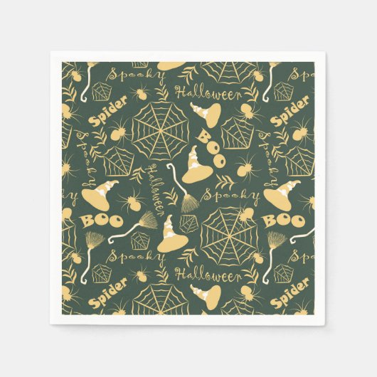 Happy Halloween Serviette (Vorderseite)
