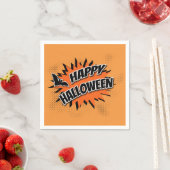 Happy Halloween Serviette (Beispiel)