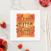 Happy Halloween Serviette (Beispiel)