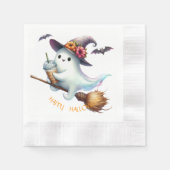 Happy Halloween Serviette (Vorderseite)