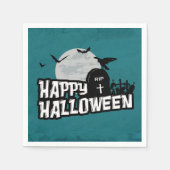 Happy Halloween Serviette (Vorderseite)