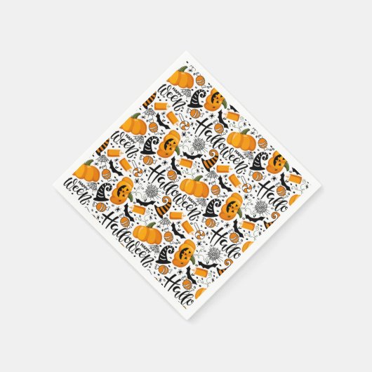 Happy Halloween Serviette (Ecke)