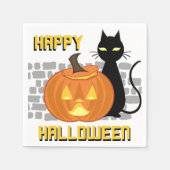 Happy Halloween Serviette (Vorderseite)