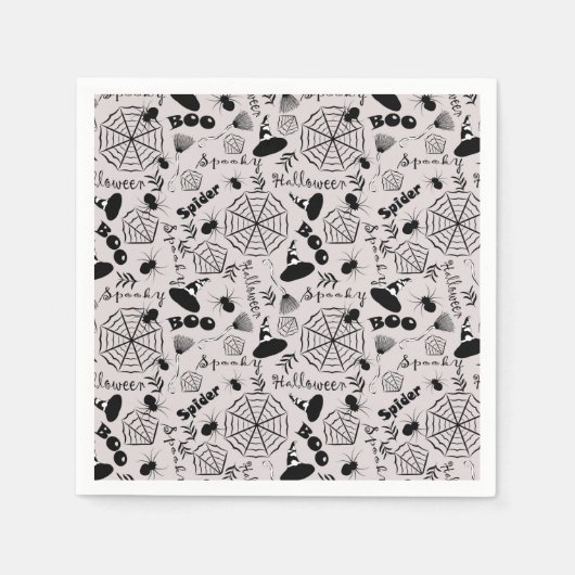 Happy Halloween Serviette (Vorderseite)