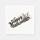 Happy Halloween Serviette (Vorderseite)