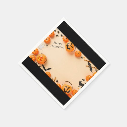 Happy Halloween Serviette (Ecke)