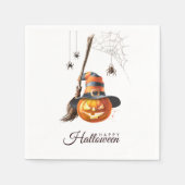Happy Halloween Serviette (Vorderseite)