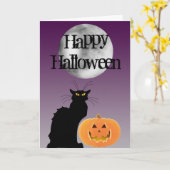 Happy Halloween Shenanigans Card Karte (Gelbe Blume)
