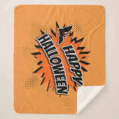 Happy Halloween Sherpadecke (Vorderseite)