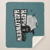 Happy Halloween Sherpadecke (Vorderseite)