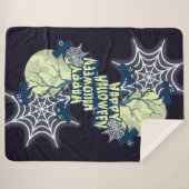 Happy, Halloween Sherpadecke (Vorderseite (Horizontal))