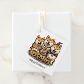 Happy Halloween Shiba Inu Hunde Geschenkanhänger (Beispiel)