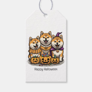 Happy Halloween Shiba Inu Hunde Geschenkanhänger
